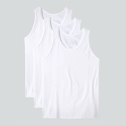 Men Combed Cotton Pack 3 Vest