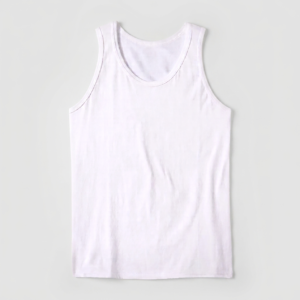 Vest Combed Cotton Large P1